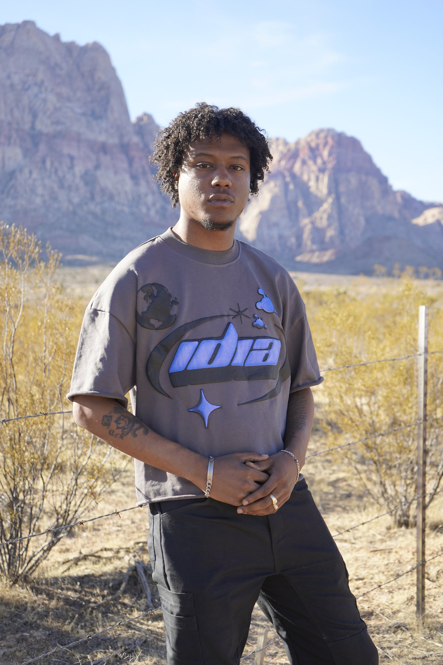 IDIA Galactic Distressed T-Shirt