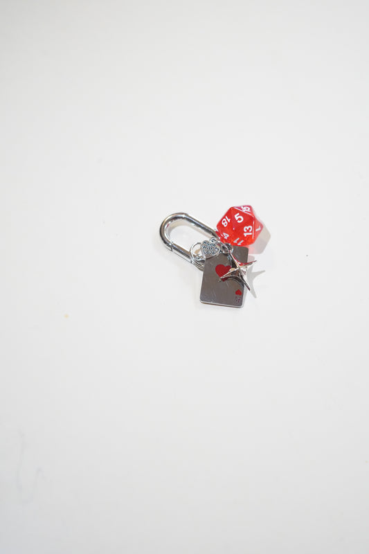 “Made with Love” DICE Keychain